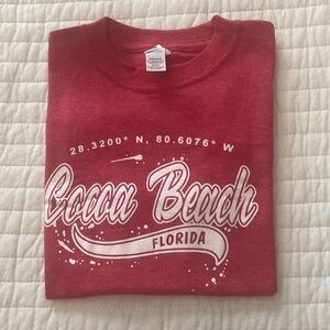 Cocoa Beach T-Shirt NWOT Children’s Size Small(6-8) Cotton/Poly